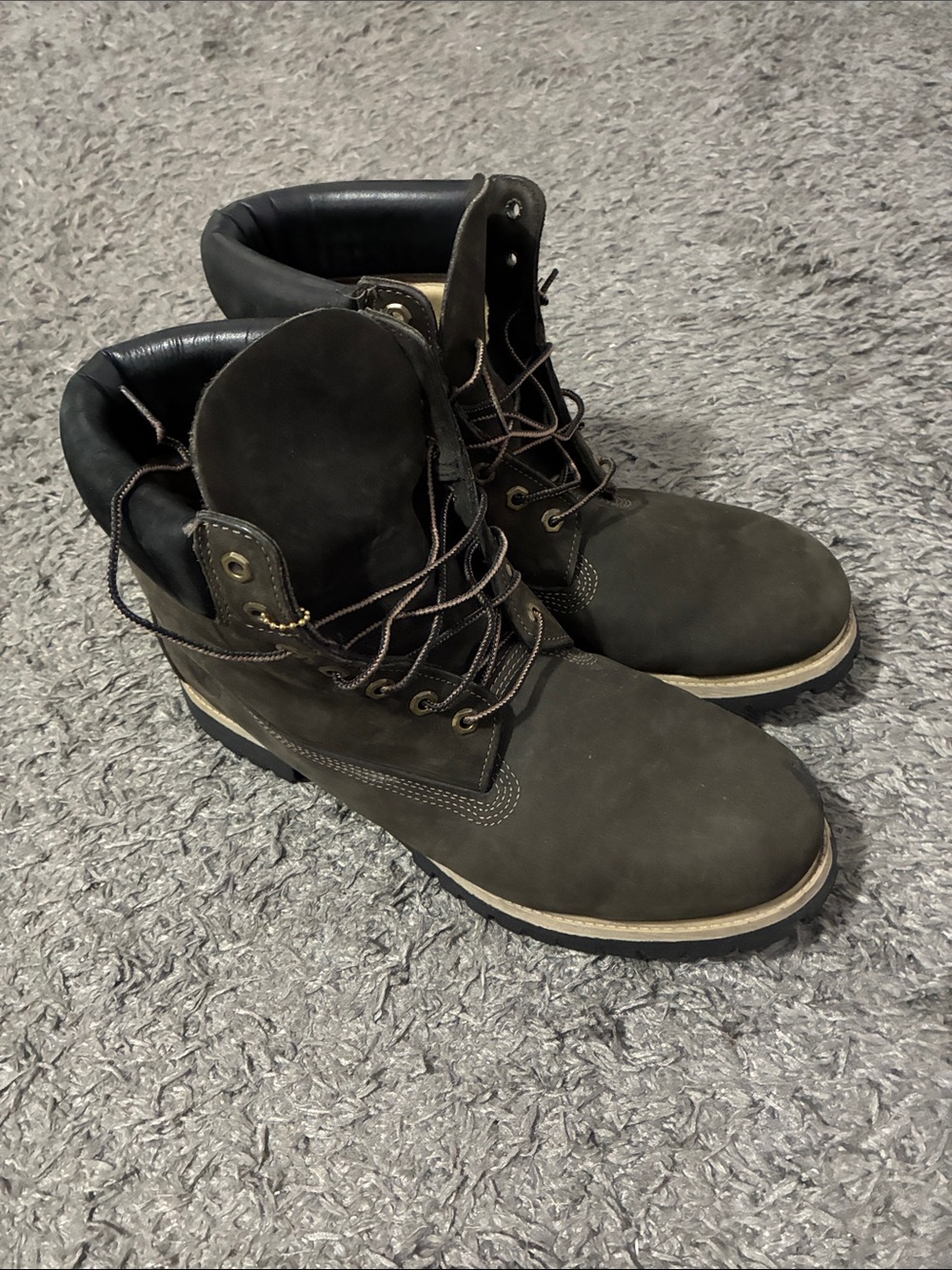 Brown timberland premium 6 inch - Picture 8 of 8